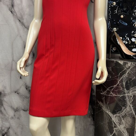 Calvin Klein red dress - Picture 3 of 7